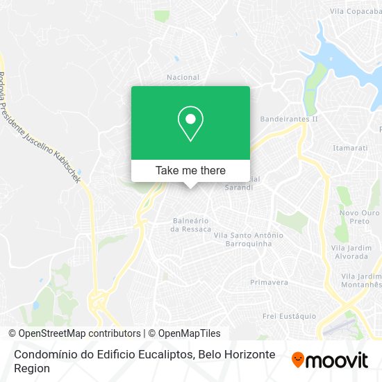 Condomínio do Edificio Eucaliptos map