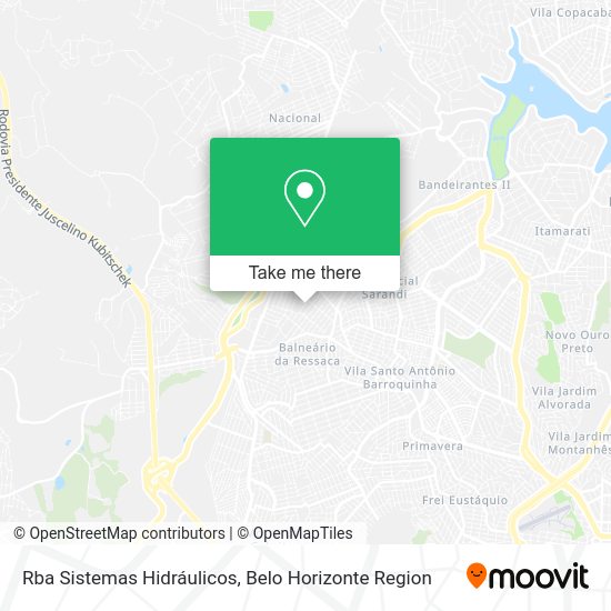 Rba Sistemas Hidráulicos map