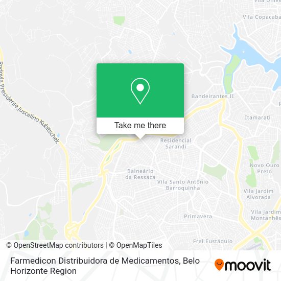 Farmedicon Distribuidora de Medicamentos map