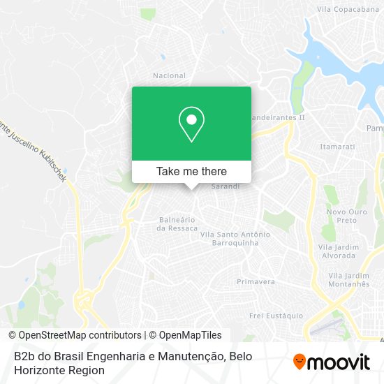B2b do Brasil Engenharia e Manutenção map