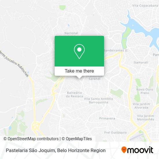 Pastelaria São Joquim map