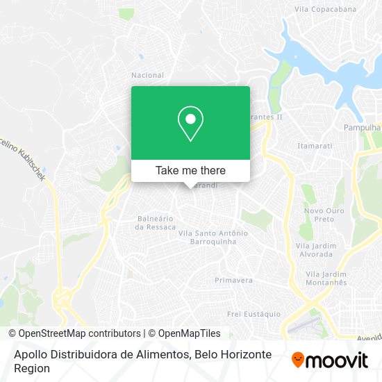 Apollo Distribuidora de Alimentos map