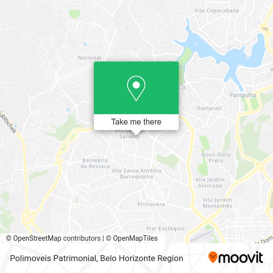 Polimoveis Patrimonial map