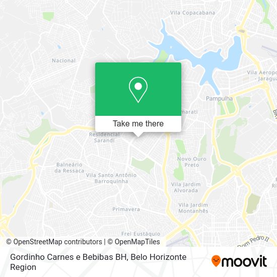 Gordinho Carnes e Bebibas BH map