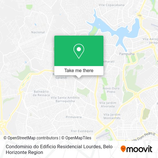 Condomínio do Edificio Residencial Lourdes map