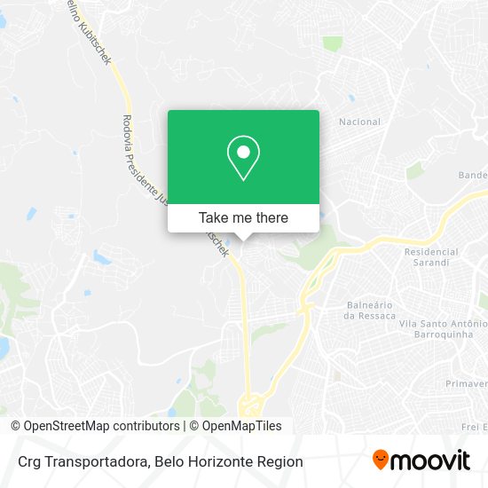 Crg Transportadora map