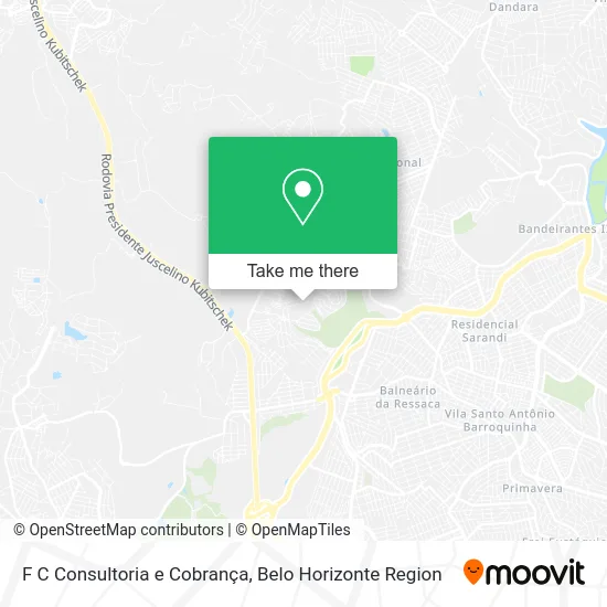 F C Consultoria e Cobrança map