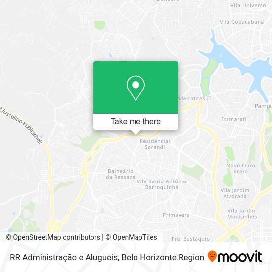 RR Administração e Alugueis map