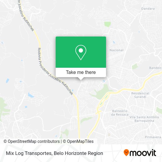 Mix Log Transportes map