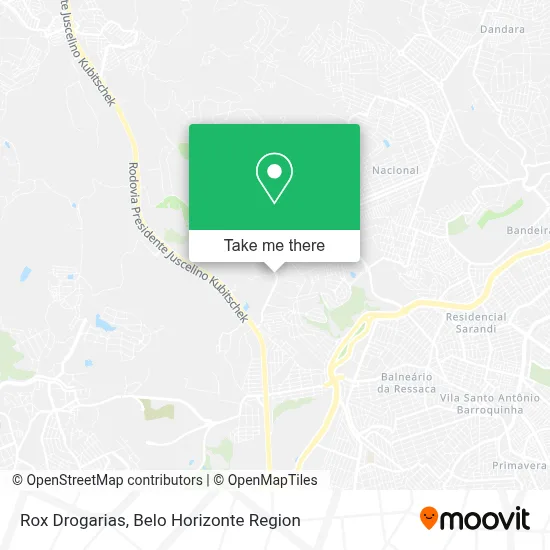 Rox Drogarias map