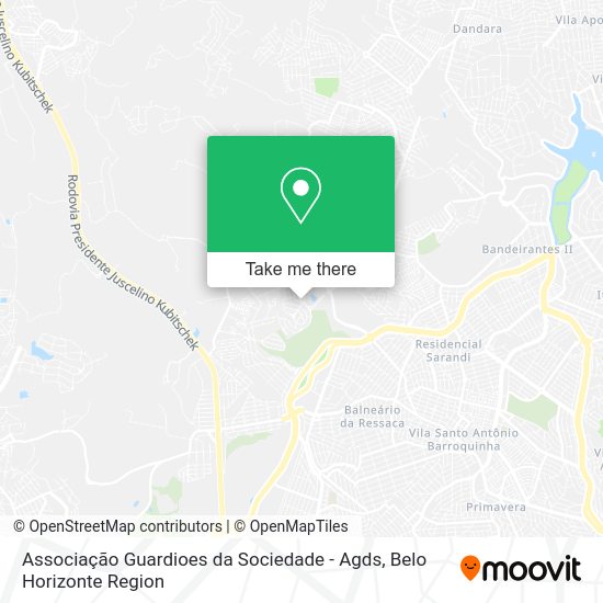 Associação Guardioes da Sociedade - Agds map