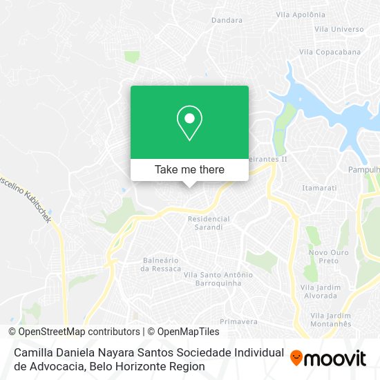 Camilla Daniela Nayara Santos Sociedade Individual de Advocacia map