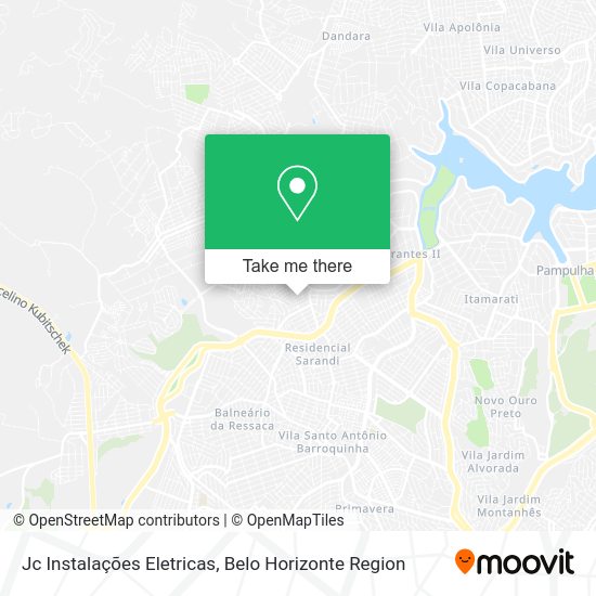 Jc Instalações Eletricas map