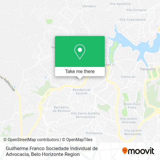 Guilherme Franco Sociedade Individual de Advocacia map