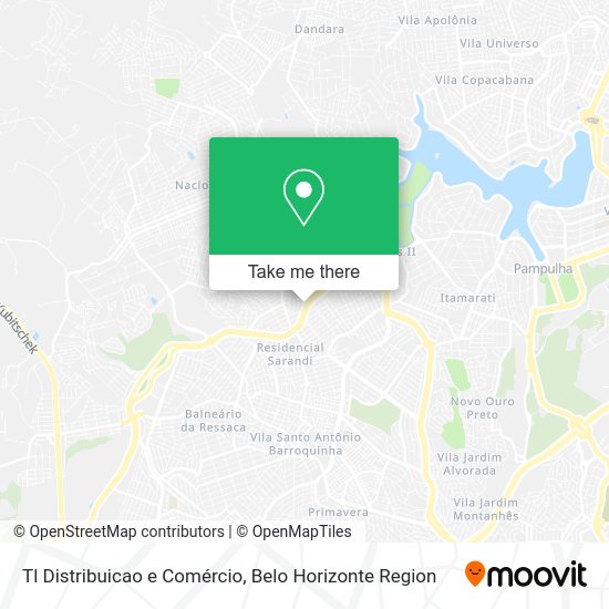 Tl Distribuicao e Comércio map