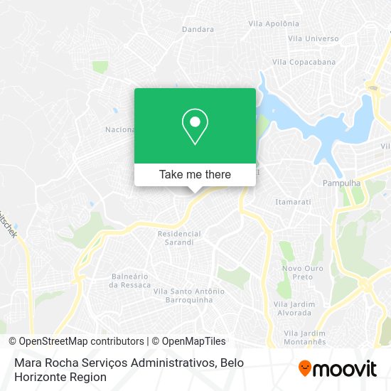 Mara Rocha Serviços Administrativos map