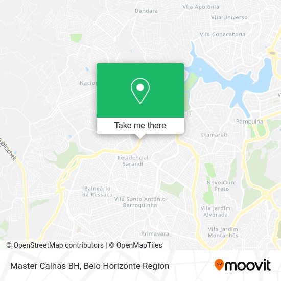 Master Calhas BH map