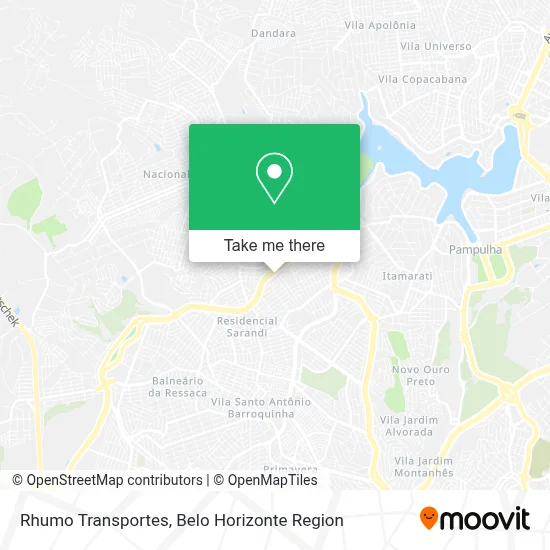 Rhumo Transportes map