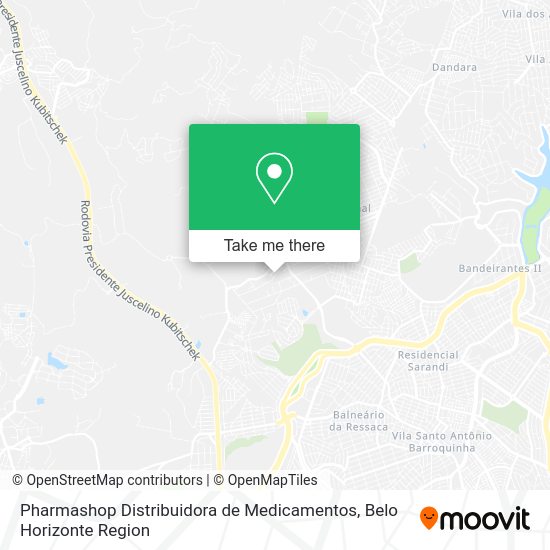 Pharmashop Distribuidora de Medicamentos map