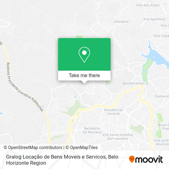 Gralog Locação de Bens Moveis e Servicos map