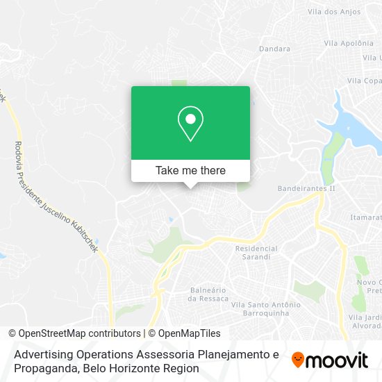 Advertising Operations Assessoria Planejamento e Propaganda map