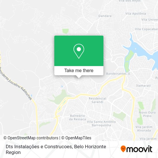 Dts Instalações e Construcoes map