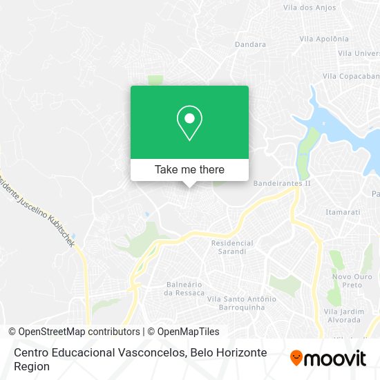 Centro Educacional Vasconcelos map