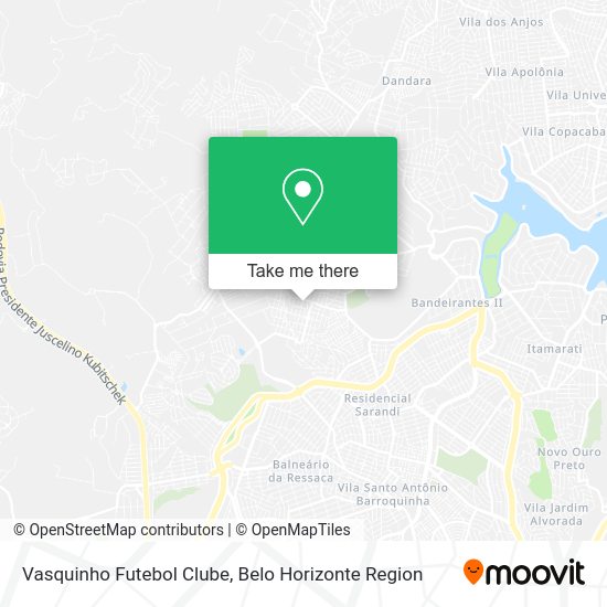 Vasquinho Futebol Clube map