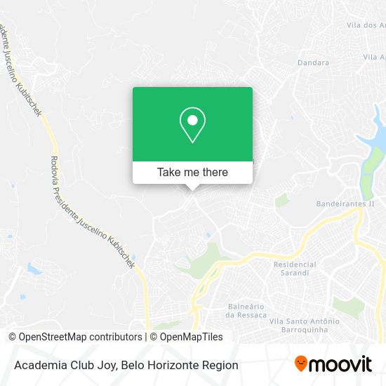 Academia Club Joy map