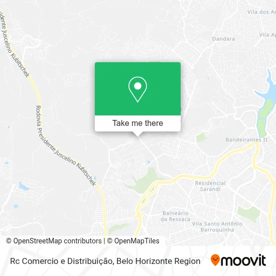 Rc Comercio e Distribuição map