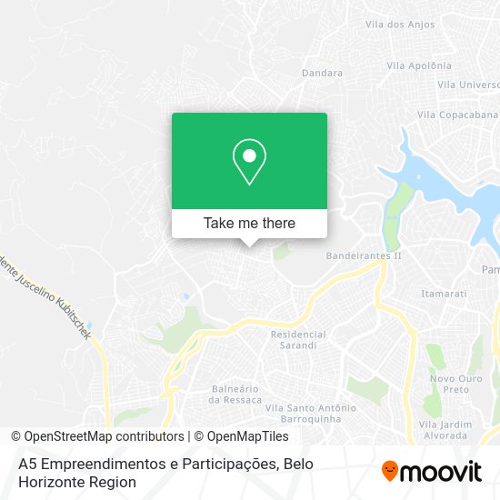 A5 Empreendimentos e Participações map