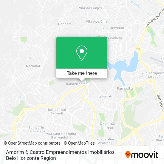 Amorim & Castro Empreendimentos Imobiliários map