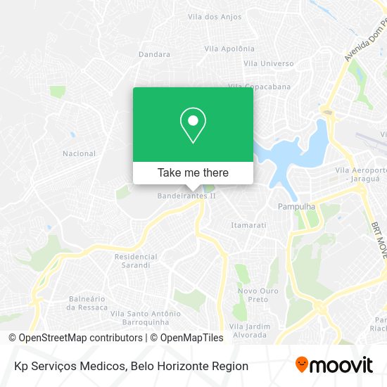 Kp Serviços Medicos map