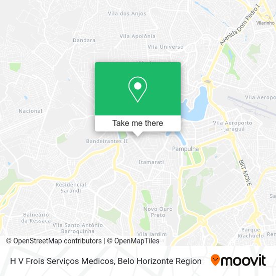 H V Frois Serviços Medicos map