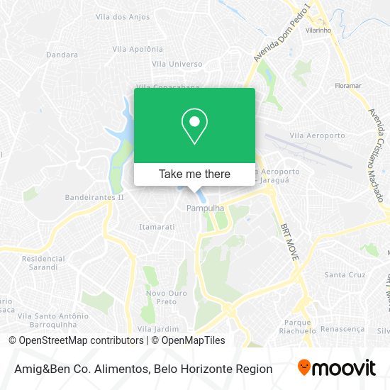 Amig&Ben Co. Alimentos map