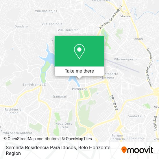 Serenita Residencia Pará Idosos map