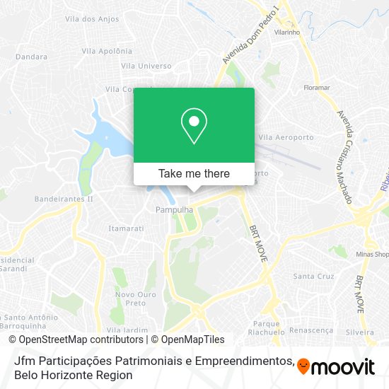 Jfm Participações Patrimoniais e Empreendimentos map