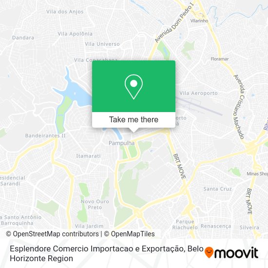 Esplendore Comercio Importacao e Exportação map
