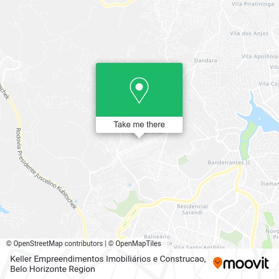 Keller Empreendimentos Imobiliários e Construcao map