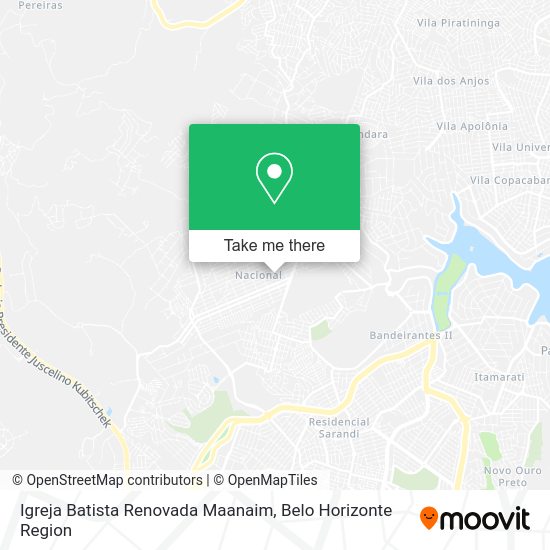 Igreja Batista Renovada Maanaim map