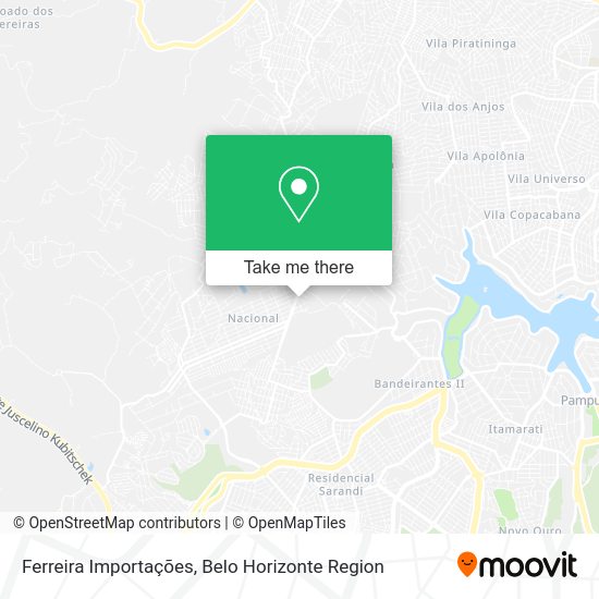 Ferreira Importações map