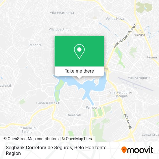 Segbank Corretora de Seguros map