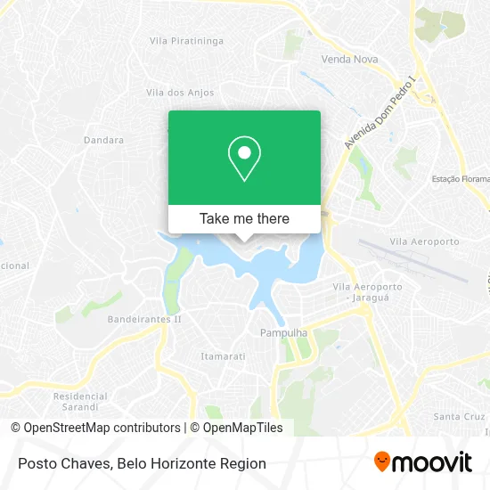 Posto Chaves map