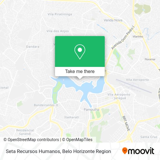 Seta Recursos Humanos map