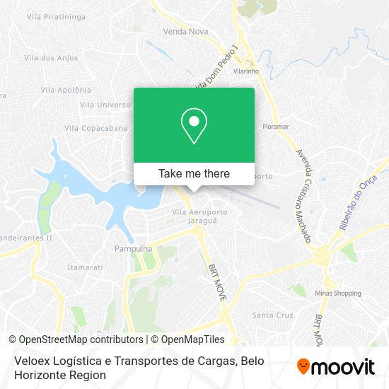 Veloex Logística e Transportes de Cargas map