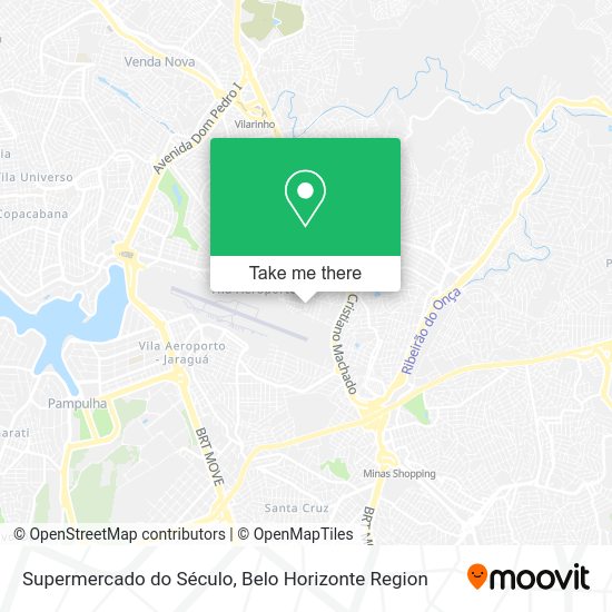 Supermercado do Século map