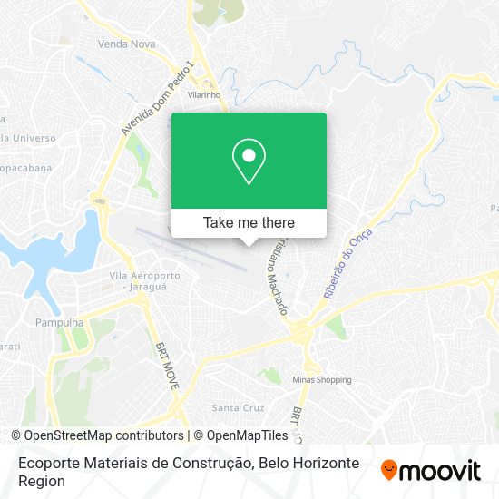 Ecoporte Materiais de Construção map