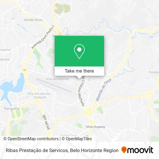 Ribas Prestação de Servicos map