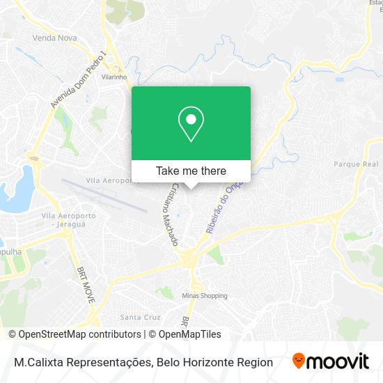 M.Calixta Representações map