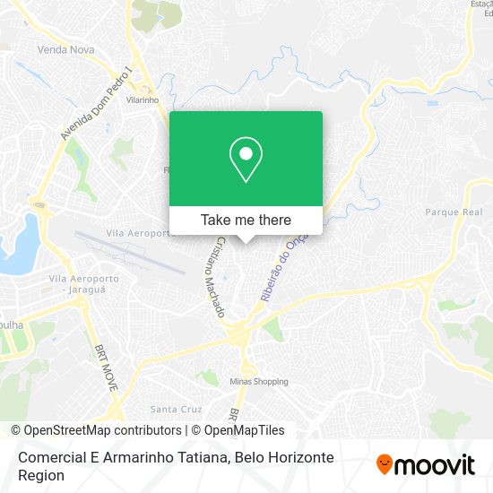 Comercial E Armarinho Tatiana map